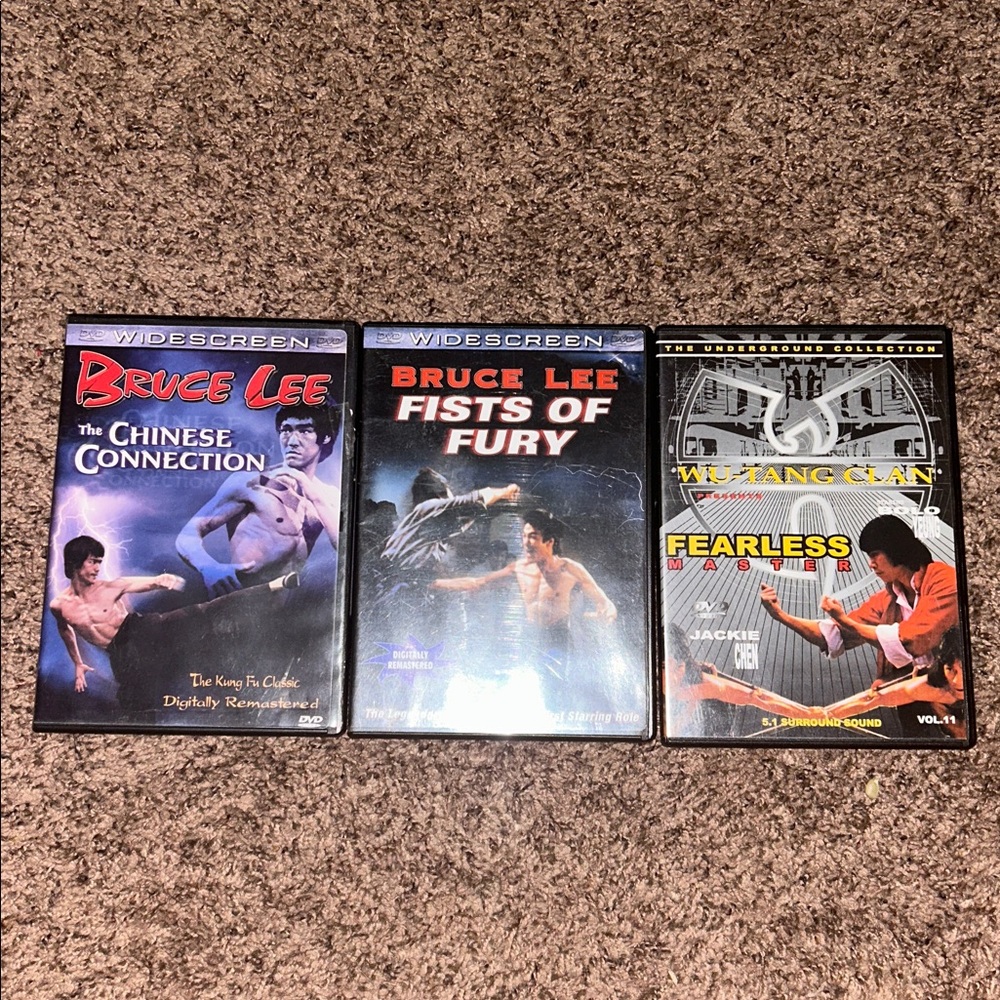 Bruce Lee and Wu-Tang Clan DVD Collection Kung Fu, Karate Tested